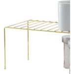 Better Houseware Small Storage Shelf 534 x 11 Gold