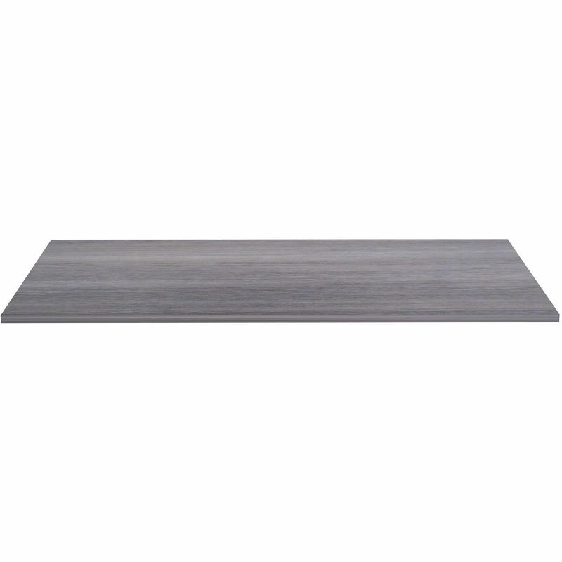 Lorell Multipurpose Tabletop 30 Width x 66 Depth x 1 Thickness Weathered Charcoal