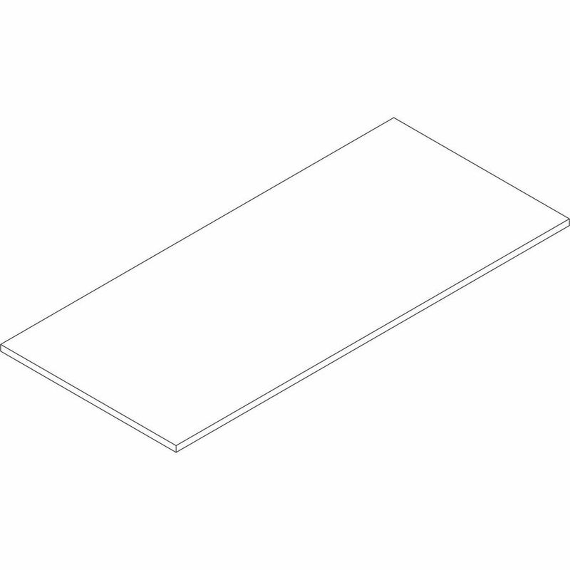 Lorell Multipurpose Tabletop 30 Width x 66 Depth x 1 Thickness Weathered Charcoal