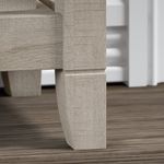 Bush Furniture Key West Coffee Table With Set Of 2 End Tables Washed Gray Standard Delivery