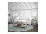 Bush Furniture Key West Coffee Table With Set Of 2 End Tables Washed Gray Standard Delivery