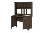 Bush Furniture Salina 48Ws Computer Desk With Hutch Ash Brown Standard Delivery