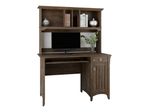 Bush Furniture Salina 48Ws Computer Desk With Hutch Ash Brown Standard Delivery