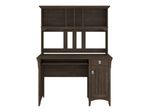 Bush Furniture Salina 48Ws Computer Desk With Hutch Ash Brown Standard Delivery