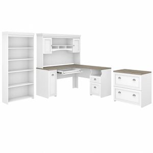 Bush Business Furniture Fairview 60"W L-Shaped Corner Desk
