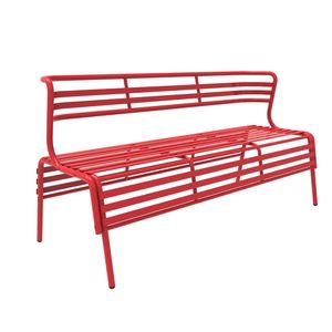 Safco® CoGo™ Indoor/Outdoor Bench With Back