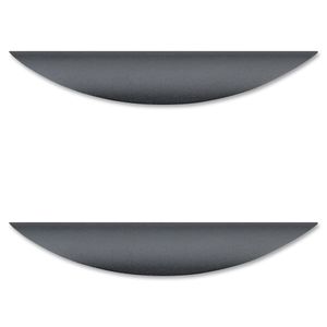 Lorell® Laminate Traditional Rounded Drawer Pulls