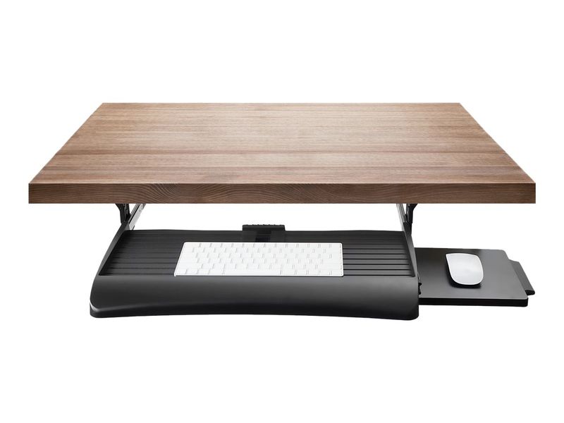 MountIt MI7136 Clamp Sliding Keyboard Tray 27 Black