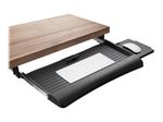 MountIt MI7136 Clamp Sliding Keyboard Tray 27 Black