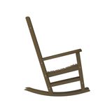 Flash Furniture Winston AllWeather Rocking Chairs Mahogany Set Of 2 Chairs