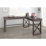 LYS LShaped Industrial Desk  Lshaped Top  200 lb Capacity  5213 Table Topx 1975 Table Top Depth  DK100LRGK