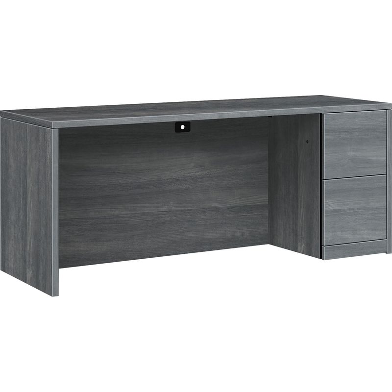 HON 10500 H105903R Pedestal Credenza 295H x 72W x 24D 2 x File DrawersRight Side Sterling Ash