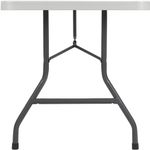 Lorell UltraLite Economy Folding Table 29310H x 72W x 30D 600 Lb Capacity Gray