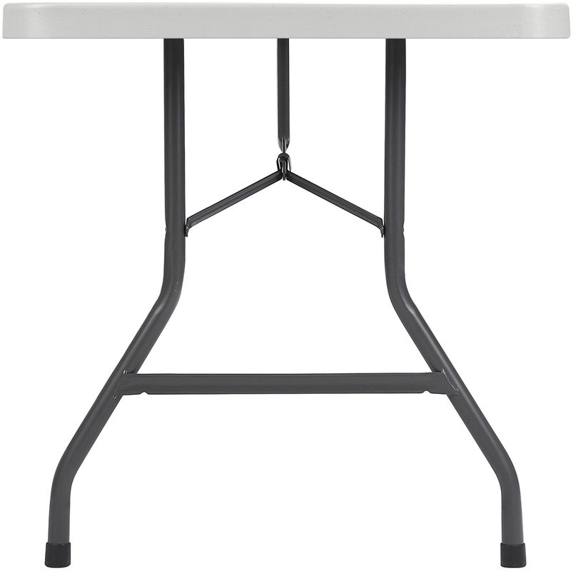 Lorell UltraLite Economy Folding Table 29310H x 72W x 30D 600 Lb Capacity Gray