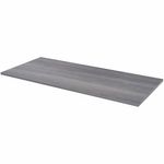 Lorell Multipurpose Tabletop 30 Width x 66 Depth x 1 Thickness Weathered Charcoal
