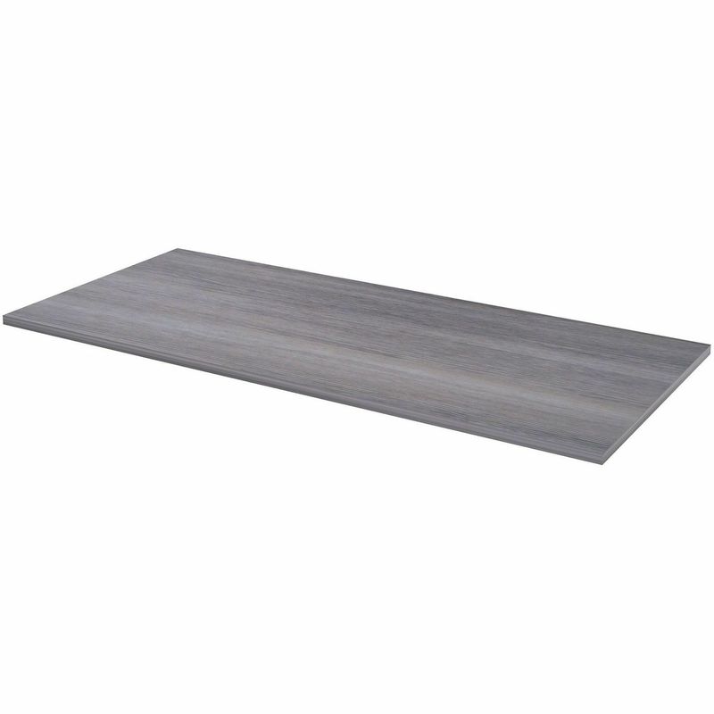 Lorell Multipurpose Tabletop 30 Width x 66 Depth x 1 Thickness Weathered Charcoal