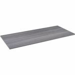 Lorell Multipurpose Tabletop 30 Width x 66 Depth x 1 Thickness Weathered Charcoal