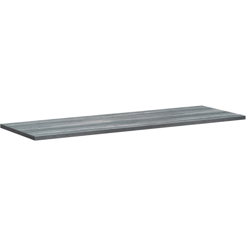 HON Motivate Tabletop  x 11 Thickness Top 72 Width x 24 Depth  Sterling Ash Table Top  Durable  For Office  1 Each