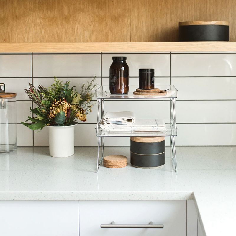 Better Houseware Stackable Shelf 834 x 1234 Clear