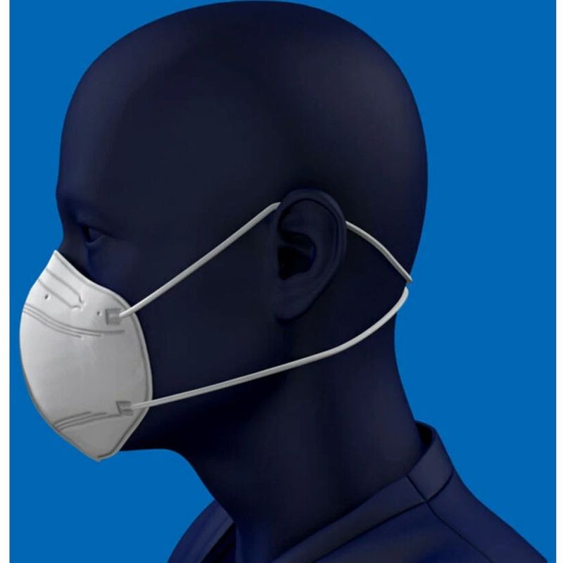 3M Advanced Filtering Face Mask  Recommended for Face  One Size Size  Airborne Particle Protection  Filter Comfortable Soft Breathable Lightw