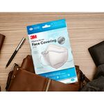 3M Advanced Filtering Face Mask  Recommended for Face  One Size Size  Airborne Particle Protection  Filter Comfortable Soft Breathable Lightw