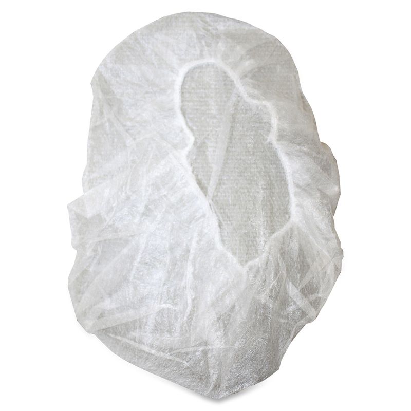 Genuine Joe Nonwoven Bouffant Cap  Recommended for Hospital Laboratory  Size Large  21 Stretched Diameter  85140