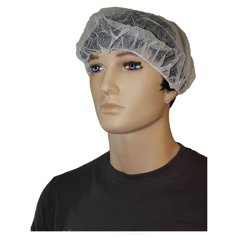 Genuine Joe Nonwoven Bouffant Cap  Recommended for Hospital Laboratory  Size Large  21 Stretched Diameter  85140