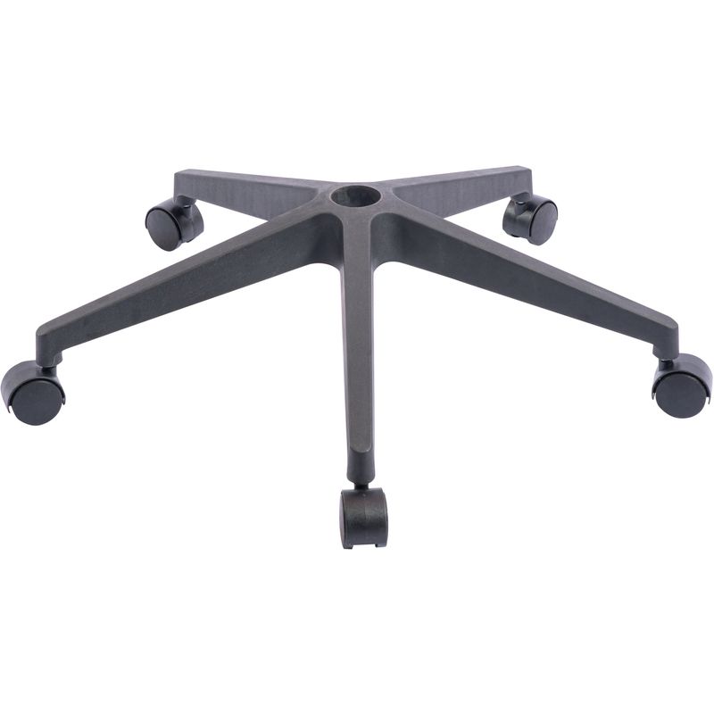 NuSparc MidBack Task Chair  Fabric Back Material  Mid Back  5star Base  Black  Armrest  1 Each