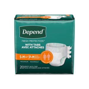 Depend® Incontinence Protection with Tabs