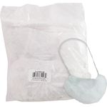 Genuine Joe Beard Cap  White  Comfortable Breathable  100  Bag