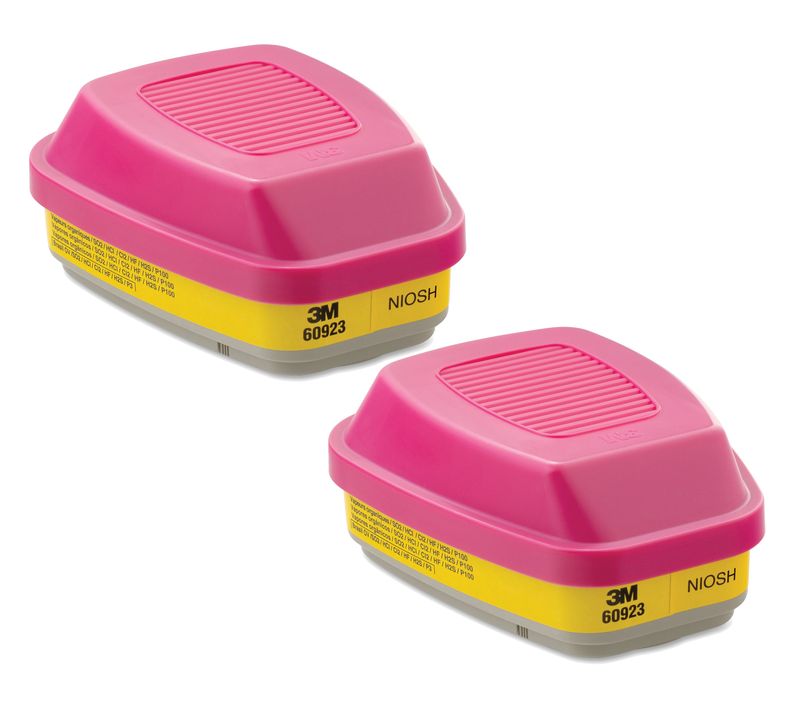 Cartridge P100 Ov Ag 2 Pk  8870590