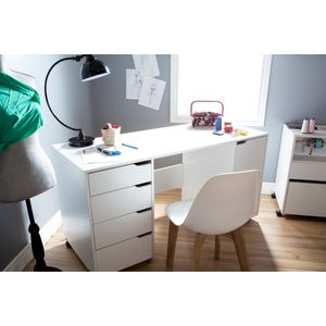 South Shore Crea Sewing Craft Table on Wheels