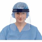 Medline FullLength Face Shields XL Clear Pack Of 40 Shields