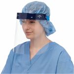Medline FullLength Face Shields XL Clear Pack Of 40 Shields