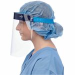 Medline FullLength Face Shields XL Clear Pack Of 40 Shields