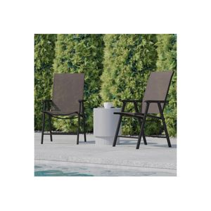 Flash Furniture Paladin Outdoor Folding Patio Sling Chairs