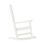 Flash Furniture Manchester AllWeather Rocking Chair White