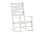 Flash Furniture Manchester AllWeather Rocking Chair White
