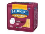 FitRight Disposable Liners Moderate 13 x 30 Yellow 20 Liners Per Bag Case Of 4 Bags
