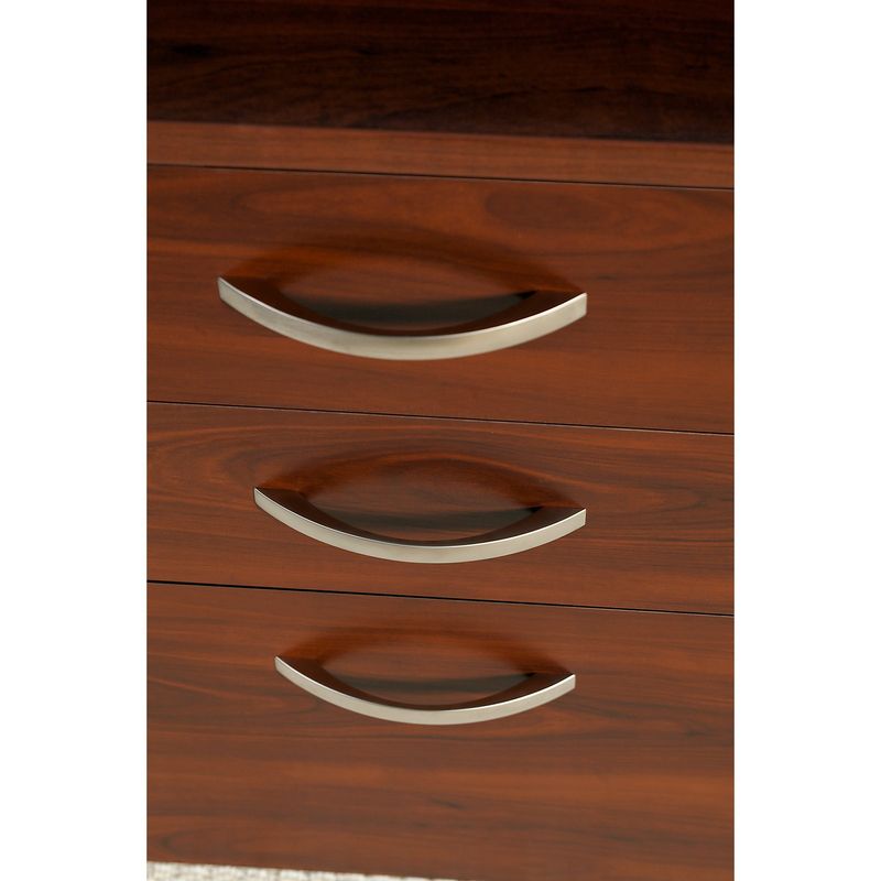 Bush Business Furniture Studio C Office Desk With Mobile File Cabinet 60W Hansen Cherry Standard Delivery