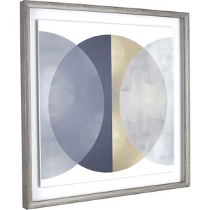 Lorell® Circle Design Framed Abstract Art