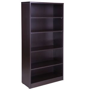 Boss Office Products 66”H 5-Shelf Bookcase