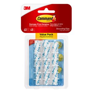 Command™ Decorating Clips Value Pack