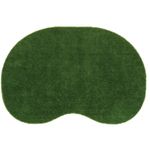 Joy Carpets Kid Essentials Artificial Grass Area Rug GreenSpace 4 x 6 Green