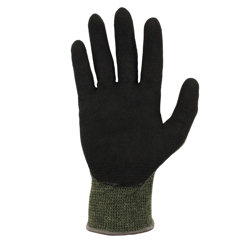 Ergodyne Proflex 7042 NitrileCoated CutResistant Gloves Green Large