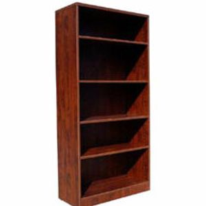 Boss Office Products 66”H 5-Shelf Bookcase