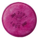 3M 6000 Series NIOSH Approved 2091 P100 respirator Filter