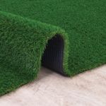 Joy Carpets Kid Essentials Artificial Grass Area Rug GreenSpace 4 x 6 Green