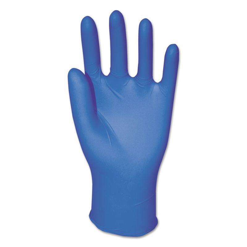 Boardwalk Disposable GeneralPurpose PowderFree Nitrile Gloves Large Blue 5mil Box Of 100 Gloves
