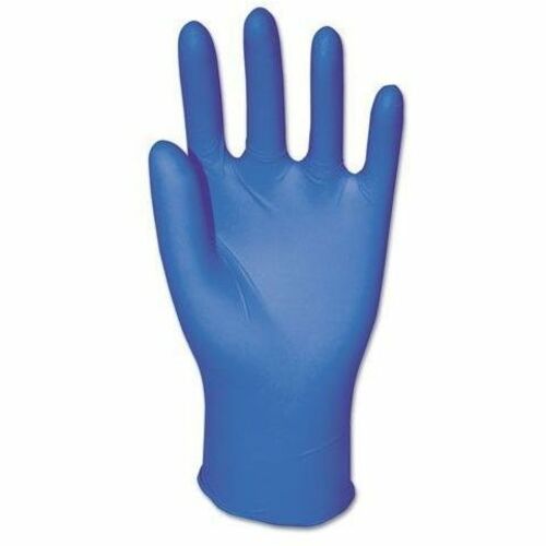 Boardwalk Disposable GeneralPurpose PowderFree Nitrile Gloves Large Blue 5mil Box Of 100 Gloves